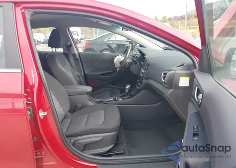 2019 Hyundai Ioniq Hybrid Sel z USA, uszkodzony, nr VIN KMHC75LC0KU128595